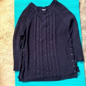 Navy blue sweater